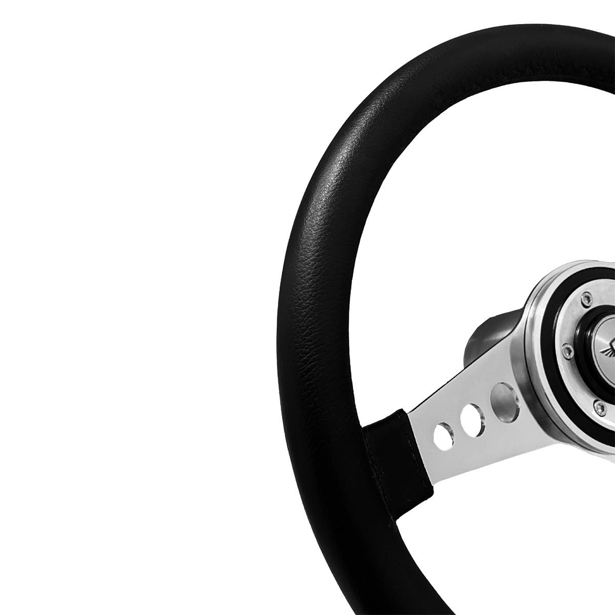 Volante Revival R PU (Logotipo plateado)