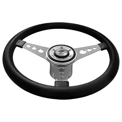 Volante Revival R PU (Logotipo plateado)