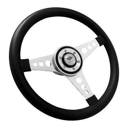 Volante Revival R PU (Logotipo plateado)